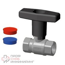 Кран шаровой FAR хромир. 3/4' ВР высокий черный