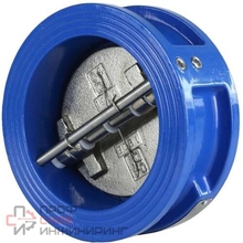 Клапан обратный двухстворчатый Benarmo Ду80 Ру10/16 межфланцевый