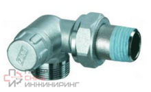 Вентиль запорный трехосевой FAR левосторонний 1/2" М24х19