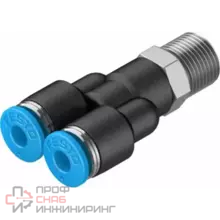 Y-тройник с цанговым зажимом и резьбой Festo QSY-1/8-4