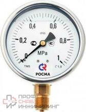 Манометр виброустойчивый ТМ-320Р.00 (0-1МРа) М12х1,5.150С.1,5, Росма
