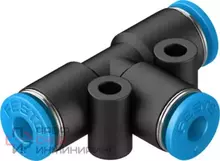 Тройник с цанговым зажимом Festo QST-4