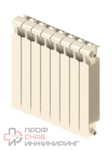 Радиатор биметаллический Rifar Monolit 3/4 500/8 Айвори