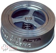 Клапан обратный из нержавеющей стали АСТА ОК352 DN15 PN25