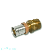 Соединение с ниппелем Sanha 20х3/4"