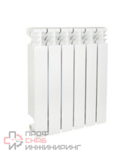 Радиатор 6 секций TERRA AL 500/100 (RAL 9010)