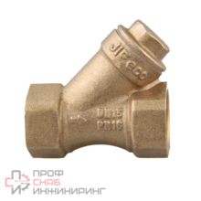 Фильтр сетчатый резьбовой General Fittings 7Y00 J8, 1/2", PN20, латунь