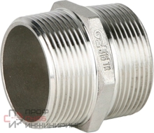 Ниппель переходной GENEBRE 0245 09 08, DN050 x DN040 (2” x 1 1/2")  PN20, корпус - AISI316 (CF8M)  НР-НР