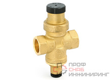 Редуктор давления Uni-fitt 1/2" В 1-4 бар PN15 COMPACT с отверстием под радиальный манометр 1/4"