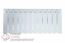 Радиатор алюминиевый с нижним подключением STOUT Bravo 500 10 секций (1750 Вт, Италия)