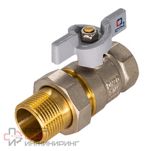 Вентиль шаровой СТМ 3/4 с удлинителем гш бабочка