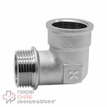 Угольник 3/4"ВР-НР никелированный IVANCI