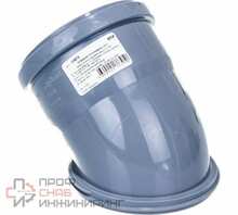 Отвод РосТурПласт универсальный ВК ПП 110 серый РТП