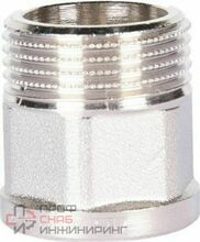 Переходник Stout никелированный под ключ НР/ВР 1/2х3/4"
