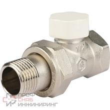 Вентиль запорный прямой 3/4" STOUT