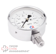 Манометр Росма ТМ-511Р.0 (0-4MPa) (-30-+70C) 20x1,5.1,5.NH3.двойная шкала черн.