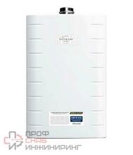 Котел газовый настенный Kiturami World Alpha -24 (выносной пульт, 24 кВт, 2-контур., закр. камера)