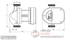 Циркуляционный насос Wellmix WRE 32/120-180