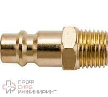 Разъемное соединение ECO быстросъем ПАПА наружная резьба G1/4 латунь AB-M/MT14