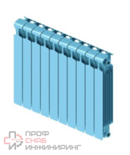 Радиатор биметаллический Rifar Monolit 3/4 500/10 Сапфир