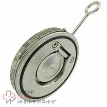 Клапан обратный одностворчатый Tecofi CB5440 Ду100 Ру16 межфланцевый