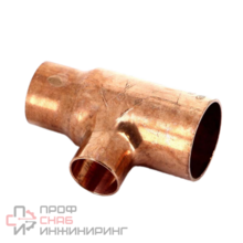 Тройник медный DN35х22х28, модель 95130