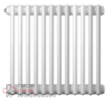 Радиатор трубчатый Zehnder Charleston 2050, 30 сек.1/2 ниж.подк. RAL9016 (кроншт.в компл)