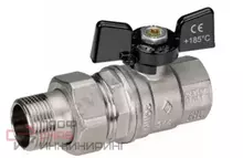 Кран Bugatti с разъемным соединением НВ 3/4' бабочка OREGON серия 322 полный проход