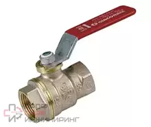 Шаровой латунный кран ВР-ВР полнопроходной, ручка-рычаг, Ду65 Ру28, Giacomini DADO R910