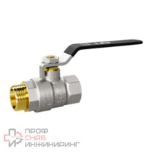 Кран шаровой латунный LD Pride 47.32 Ду32 В-Н рычаг стальной