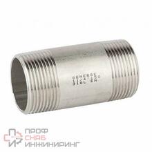 Бочонок GENEBRE 0150 03 040, DN010 (3/8")  PN20, корпус - AISI316L (CF3M)  НР-НР