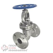 Вентиль запорный фланцевый нержавеющий, AISI304 DN20 (3/4")  (CF8)  PN16