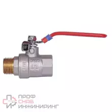 Кран шаровой Wester, латунный, с рукояткой вн/нар 3/4"