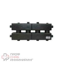 Модульный коллектор на 4 (3+1) контура, без кронштейнов Uni-fitt