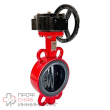 Затвор чугунный межфланцевый Reon RSV83RED в комплекте с редуктором ДУ250