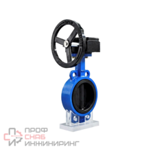 Дисковый поворотный затвор Aikon IMB037 DN250 с редуктором