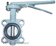 Затвор Abra BUV-VF863D250H Ру16 с рукояткой NBR