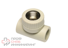 Тройник комбинированный Wavin Ekoplastik STKI02020X PPR с внутренней резьбой