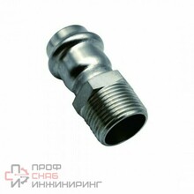 Соединитель прямой с переходом на наружную резьбу28×3/4" "VER-PRO"