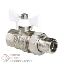 Кран шаровой VALTEC BASE с полусгоном VT.227.NW.04