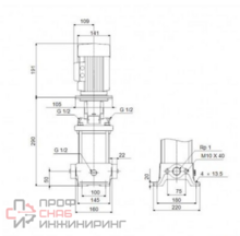 Насос Grundfos CR3-5 A-A-A-E-HQQE 3x230/400 50HZ