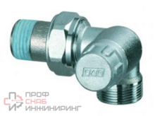 Вентиль запорный трехосевой FAR правосторонний 1/2" М24х19