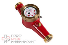 Счетчик г/в х/в Ду32 90С L=260 в/к ЭКОМЕРА Э-32У-260-СК