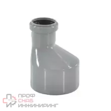 Переход РосТурПласт PP-H эксц сер б/н Дн110х50 в/к