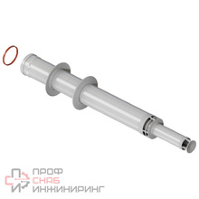 Труба с наконечником ROMMER АНТИЛЁД 60/100 1145мм рабочая 1000мм