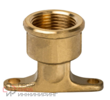 Угольник настенный с креплением 20xRp 1/2" Stout