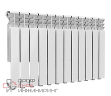 Радиатор алюминиевый OGINT Delta Plus 500*80 12 сек.