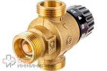 Термостатический смесительный клапан STOUT 3/4 НР 30-65 С KV 1,8