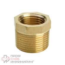 Футорка 1 1/2"-1 1/4", Viega R2, 3241, резьба-резьба, нар.-вн., бронза