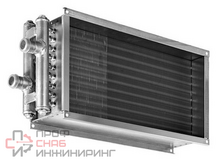 Водяной нагреватель для прямоугольных каналов Zilon ZWS 1000x500-3